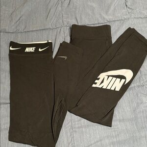 TWO PAIRS ONE OFFER! Nike Thick Waistband Leggings